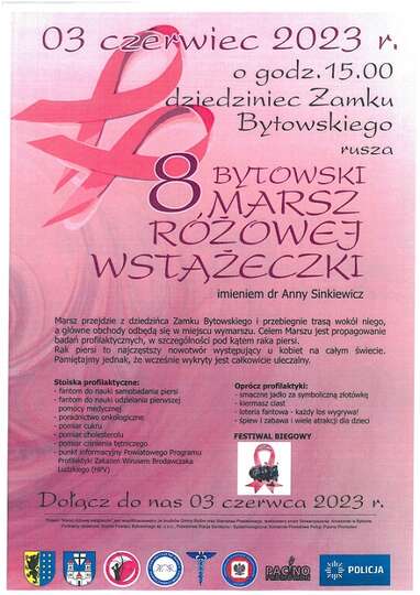  8. Bytowski Marsz Różowej Wstążeczki