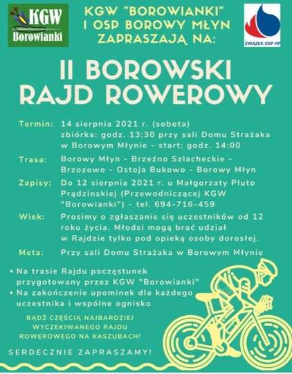 II Borowski Rajd Rowerowy